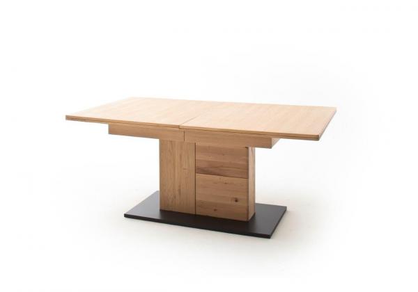 Esstisch BARCELONA 180 (230)/100 cm Balkeneiche Bianco